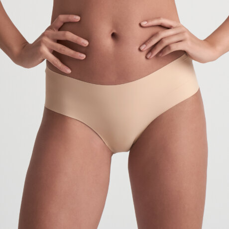 Bye bra - 2-pak Usynlig Hipster Beige/Black