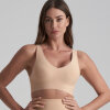 Bye bra - Top med V-hals Beige