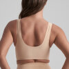 Bye bra - Top med V-hals Beige