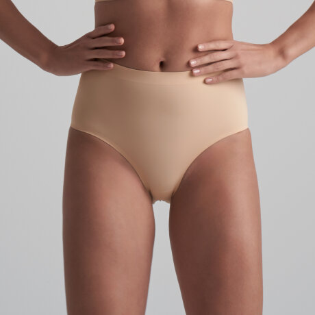 Bye bra - Usynlig Maxi Trusse Beige