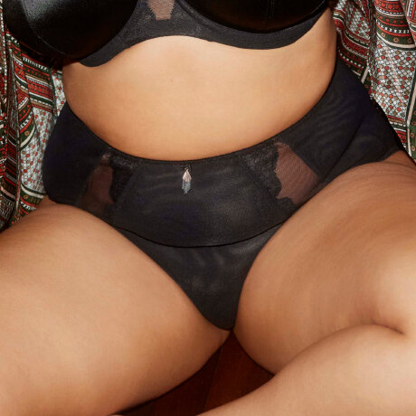 Elomi - Cate Allure Maxi Trusse Sort