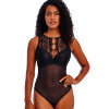 Freya - Sydnie Bodystocking Sort