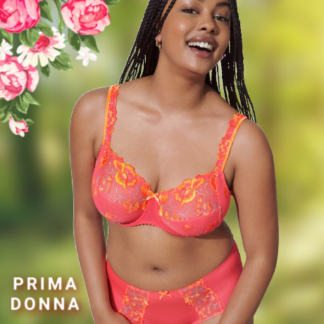 Fräscha vårfärger på underkläder 2024 nyheter från PrimaDonna som Devdaha Tropicana