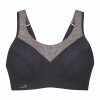 Anita - Mesh/Merino Uld Sports BH Anthracite