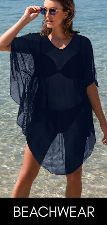Strandkläder perfekta för en kall bris på stranden