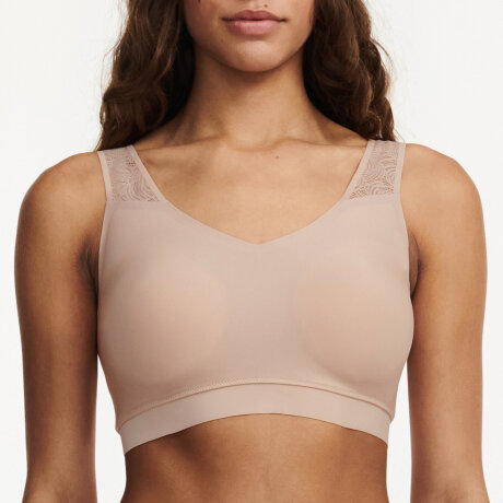 Chantelle - Soft Stretch Vatteret Top Lace Golden Beige