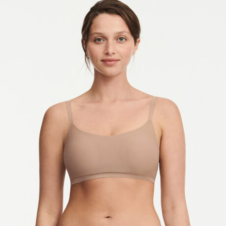 Chantelle - Soft Stretch Vatteret Top Coffee Latte