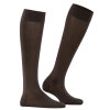 Falke - Cotton Touch Knæstrømpe Dark Brown