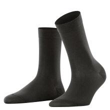Falke - Cotton Touch Strømpe Anthracite