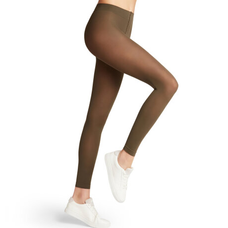 Falke - Pure Matt Leggings 50 denier Military