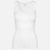 Rosemunde - Iconic Silke Top med Blonde New White
