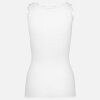 Rosemunde - Iconic Silke Top med Blonde New White
