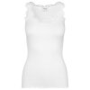 Rosemunde - Classic Silke Top med Blonde New White