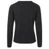Rosemunde - Cardigan i Uld og Cashmere Dark Grey Melange
