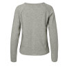 Rosemunde - Cardigan i Uld og Cashmere Light Grey Melange
