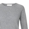 Rosemunde - Strik i Uld og Cashmere Light Grey Melange
