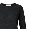 Rosemunde - Strik i Uld og Cashmere Dark Grey Melange