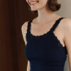 Rosemunde - Silke Tank Top med Blonde Navy