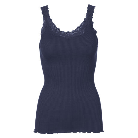 Rosemunde - Silke Tank Top med Blonde Navy