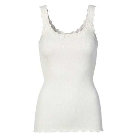Rosemunde - Silke Tank Top med Blonde New White