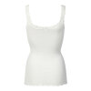 Rosemunde - Silke Tank Top med Blonde New White