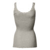 Rosemunde - Silke Tank Top med Blonde Light Grey Melange