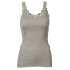 Rosemunde - Silke Tank Top med Blonde Light Grey Melange