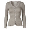 Rosemunde - Silke Cardigan Light Grey Melange
