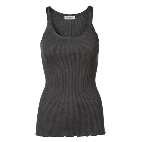 Rosemunde - Silke Top Dark Grey Melange