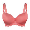 LingaDore - Daily T-Shirt BH Plus Size Spiced Coral