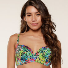 LingaDore - Vatteret Bikini Top Tropical Floral