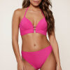 LingaDore - Vatteret Triangle Bikini Sæt Fuchsia