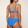 LingaDore - Vatteret Triangle Bikini Sæt Strong Blue