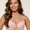 LingaDore - Vatteret Triangle BH Peach
