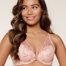 LingaDore - Vatteret Triangle BH Peach