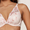 LingaDore - Vatteret Plunge BH Cream Pink