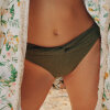LingaDore - Bikini Tai med Twist Garden Green
