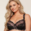 LingaDore - Daily Fullcup BH med Blonde Plus Size Black Multi