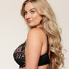 LingaDore - Daily Fullcup BH med Blonde Plus Size Black Multi