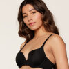 LingaDore - T-Shirt BH Sort