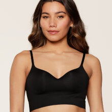 LingaDore - Top med Smal Strop Sort