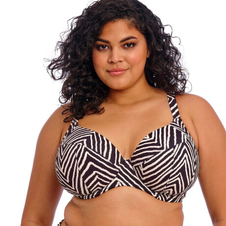 Elomi - Fiji Falls Plunge Bikini Sort