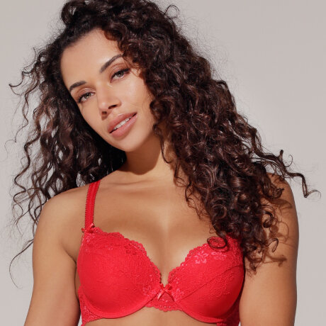 LingaDore - Daily Push up BH Red
