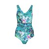 Lentiggini swimwear - Ladder Badedragt Aqua Green/Multicolour