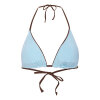 SuiAva - Waverly Bikini Top Brown/Blue