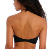 Freya - Jewel Cove Bandeau Top Plain Black