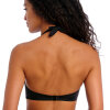 Freya - Jewel Cove Halterneck Top Plain Black