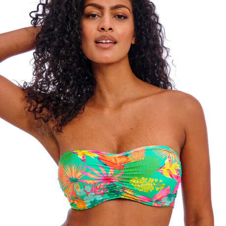 Freya - Isla Margarita Bandeau Bikini Jade