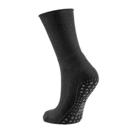 Trofé - Anti slip Strømpe Bomuld Sort