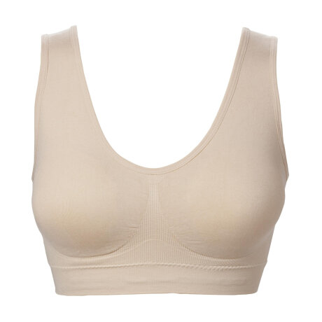 Trofé - Heidi Vatteret BH uden bøjle Skin